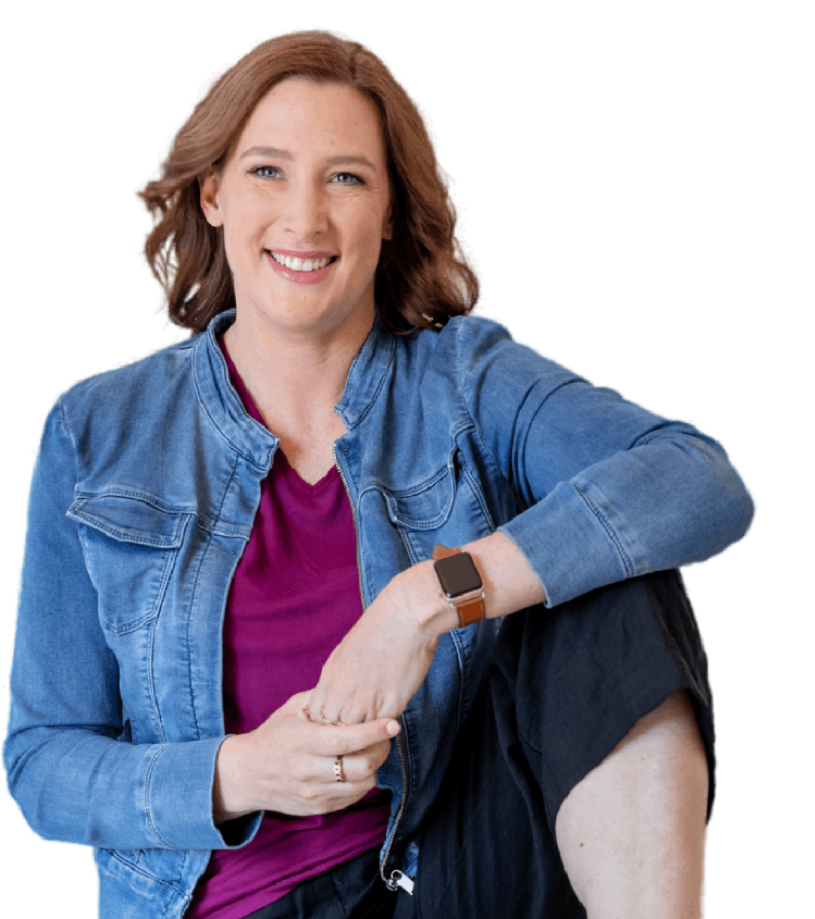 sherman in denim half body shot, Freelance copywriter in Australia