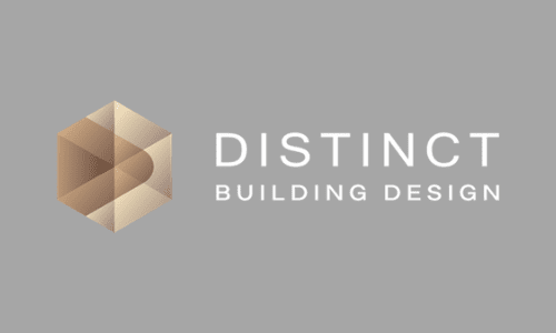 distinct building design logo